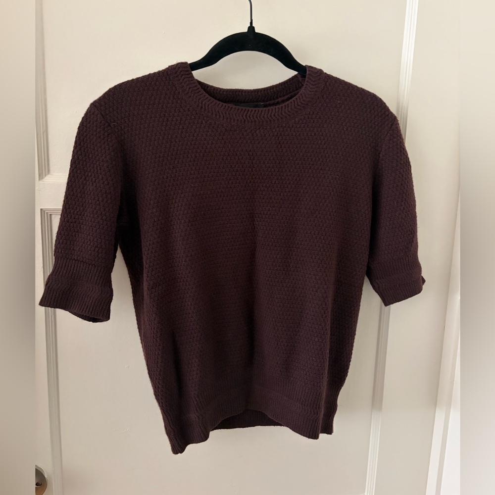 Ann Taylor Rich Brown Knit Top